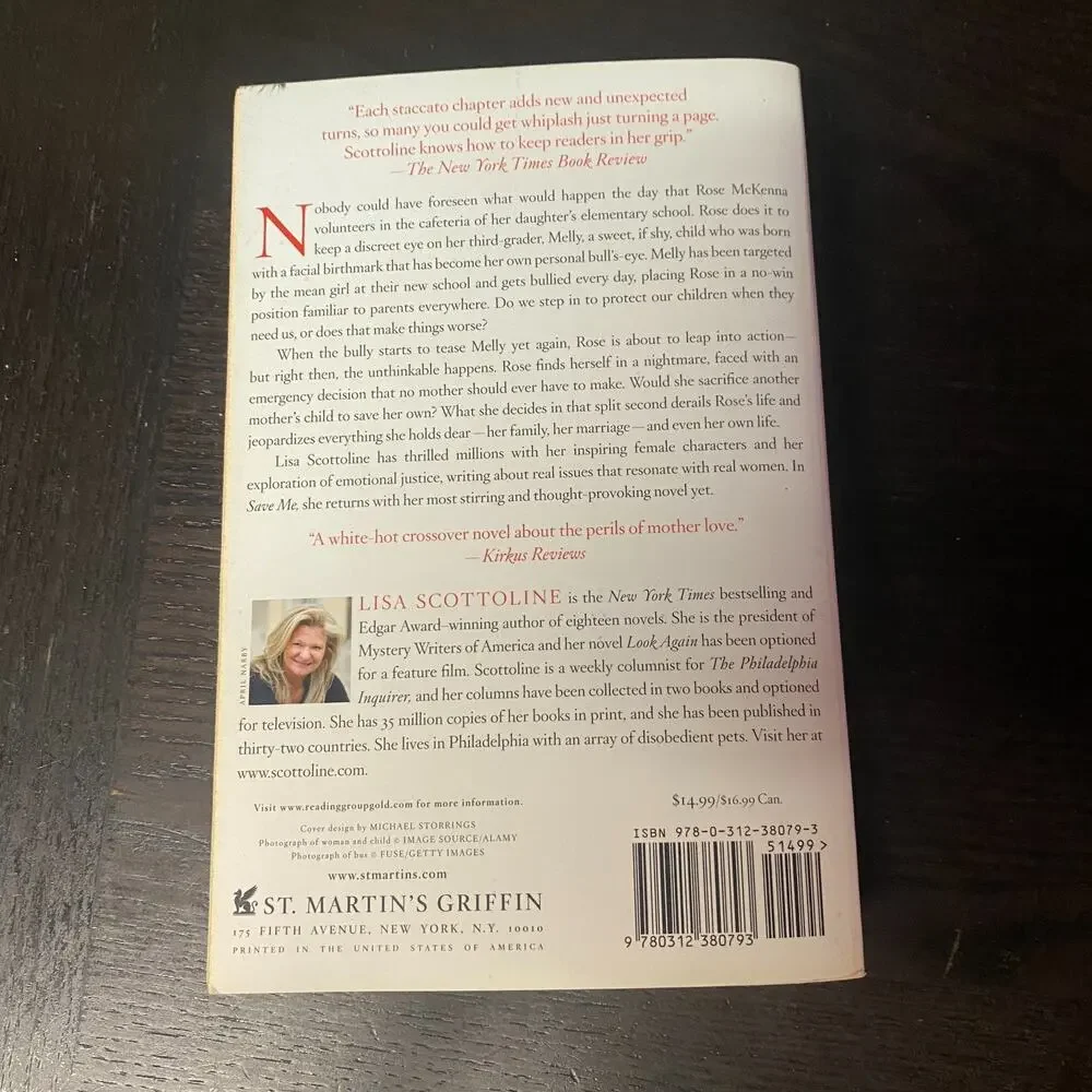 Save Me : A Novel by Lisa Scottoline (2012, Trade Paperback)